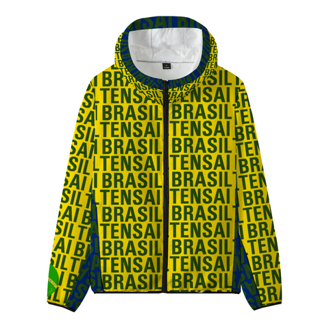 TENSAI BRASIL + Baile de Tokyo "BRAZILIAN Vibes" Unisex Full Zip Sun Protection Hoodie Jacket