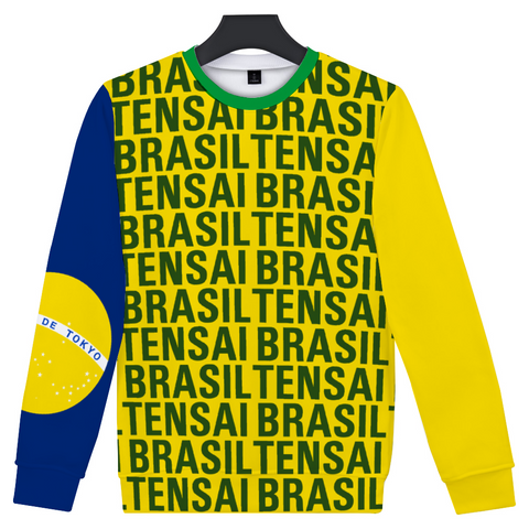 TENSAI BRASIL + Baile de Tokyo "BRAZILIAN Vibes" Unisex Crewneck Sweatshirt