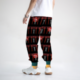 Baile de Tokyo "Torii+Cristo" Unisex Baggy Jogger Pants "Black"