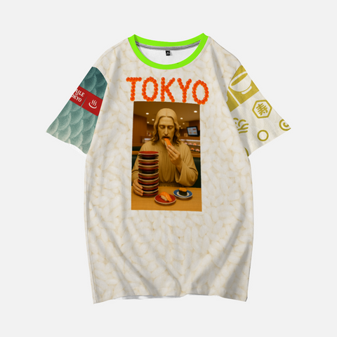 CRISTOKYO キリストーキョー寿司食いねえSushi Cristo Baile de Tokyo 2025 Tees