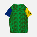 TENSAI BRASIL + Baile de Tokyo "BRAZILIAN Vibes" Unisex Casual Loose T-Shirts