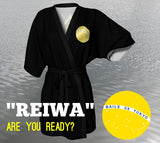 "REIWA" Black & Gold Happi Robe 令和放克ハッピ黒金