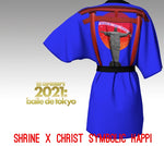 FUNKIMONO 202X "Shrine x Christ" Symbolic Happi - Royal Blue ロイヤルブルー法被