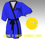 FUNKIMONO 202X "Shrine x Christ" Symbolic Happi - Royal Blue ロイヤルブルー法被