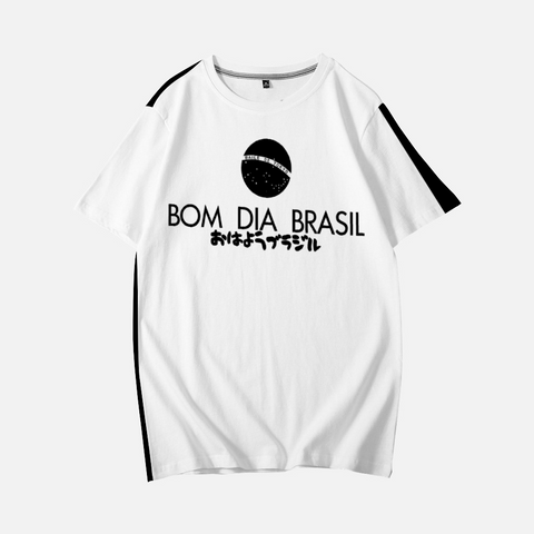 Bom Dia Brasil Boa Noite Japão Unisex Short-sleeve T-Shirts Japanese Edition 日本語付きエディション