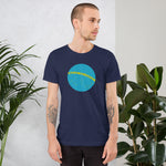 "EARTH Blue" Short-Sleeve Unisex T-Shirt 青い地球 半袖Tシャツ